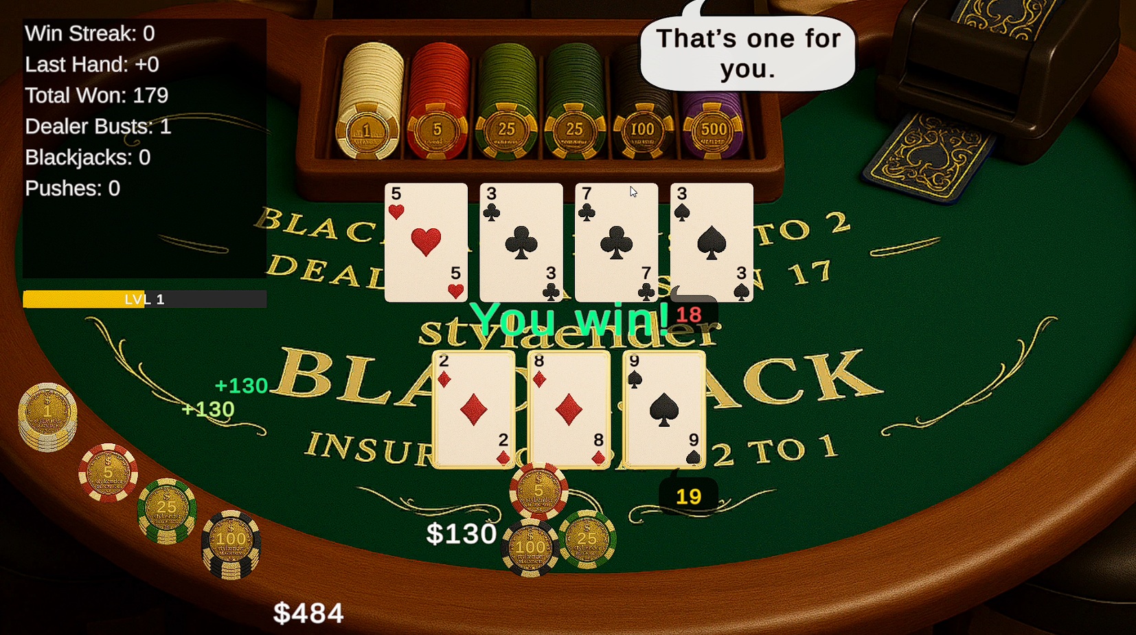 sty BLACKJACK